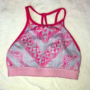 Prana high neck yoga bra